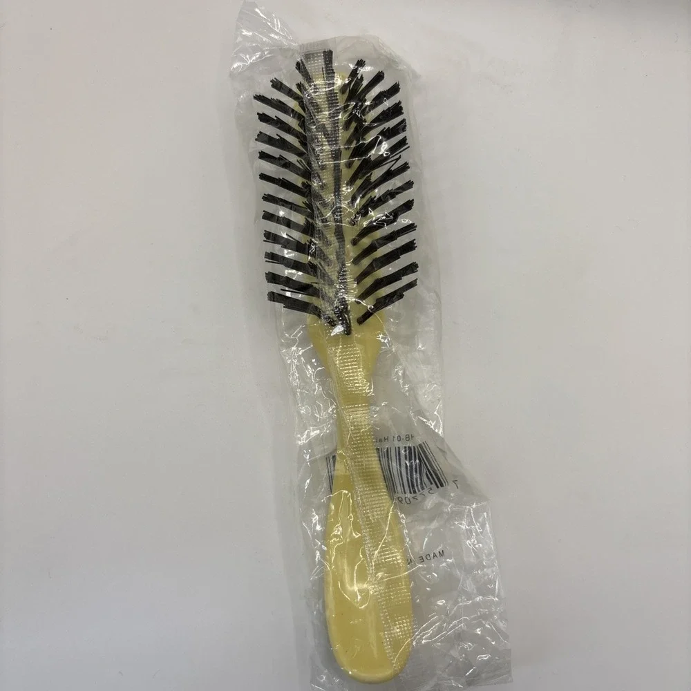 McKesson Hairbrush HB-01 Ivory Plastic‎ Handle Black Bristles 7